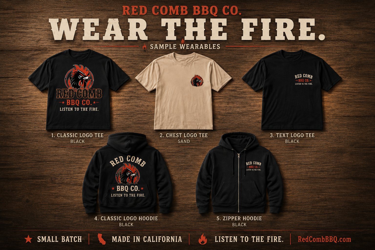 Plumage — Red Comb BBQ Co Apparel & Gear